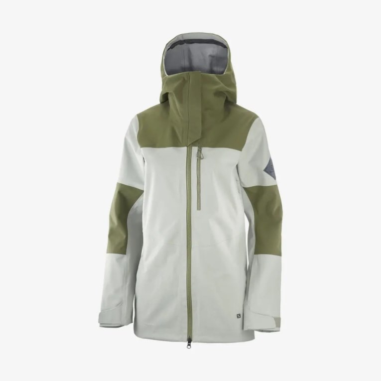 Chaquetas De Esquí Salomon Stance 3L Mujer Verde Menta Verde Oliva | MX UWID603